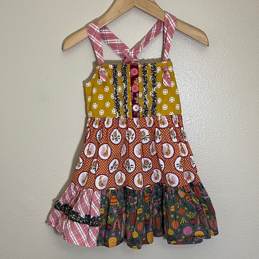 Matilda Jane Vibrant Patterned Cotton Summer Dress
